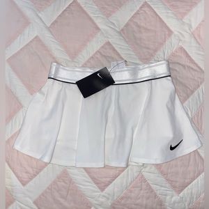 Girls White Nike Skirt